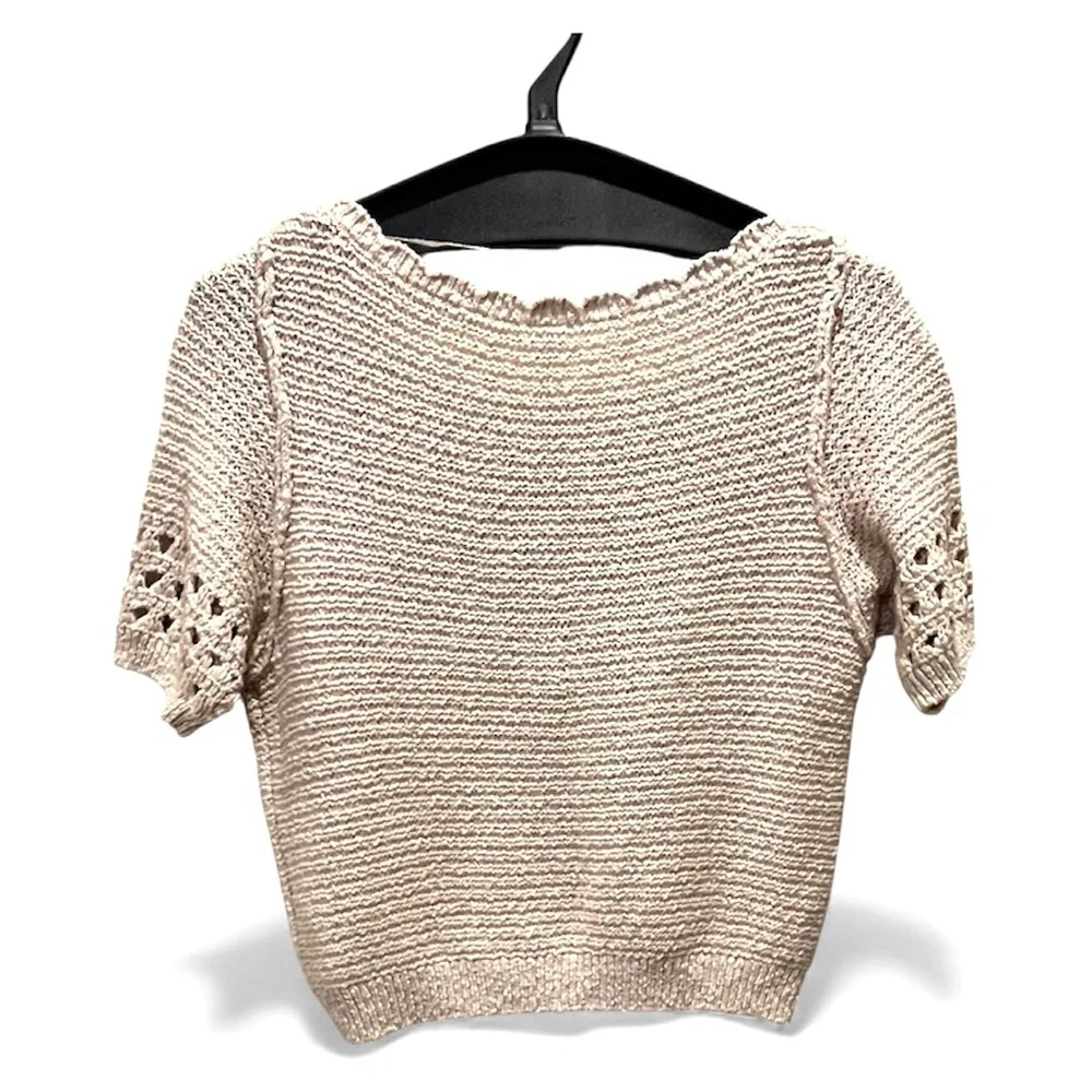 Free People Bree Pullover in Summer Khaki Size XS - Picture 3 of 8